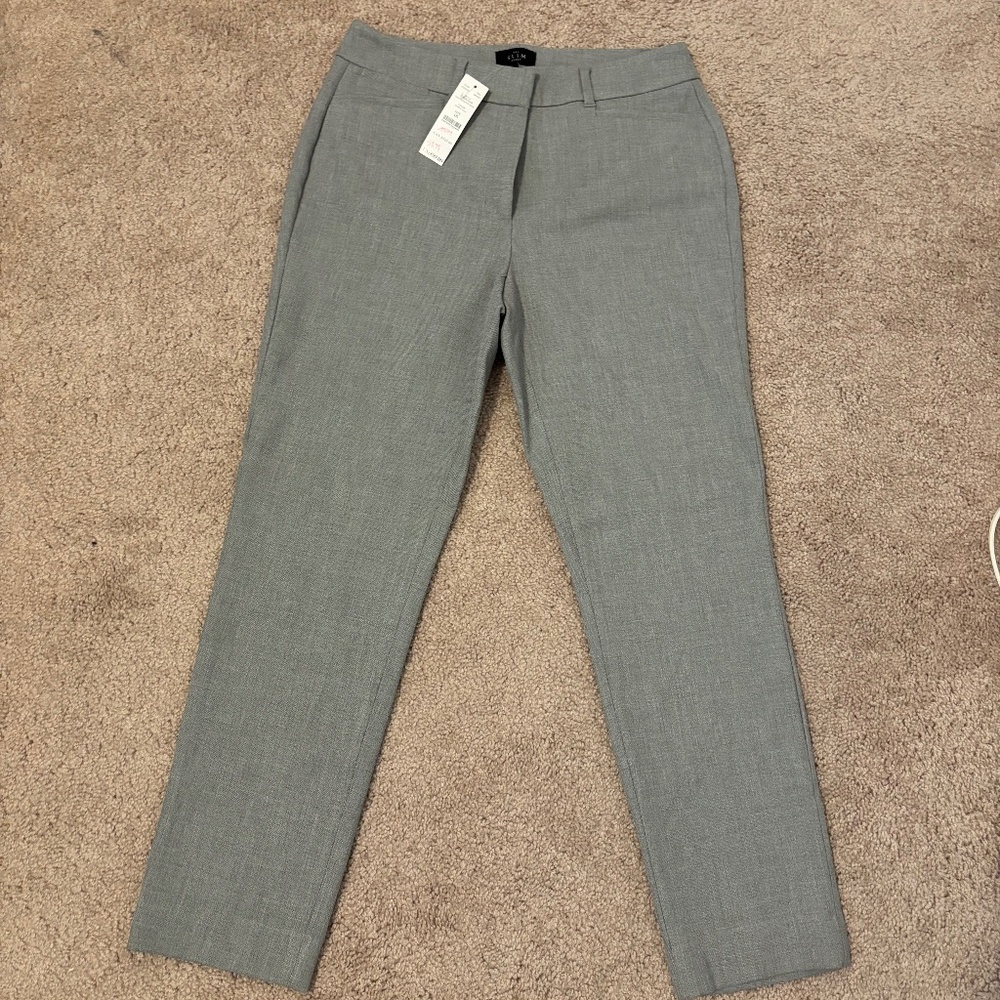 Gray dress pants